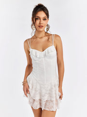 Corset Back Lace Dress