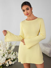 Slim Sexy Solid Color Dress
