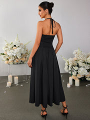 Suspender Sexy Midi Dress