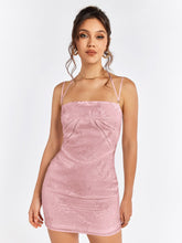 Embroidered Mini Dress