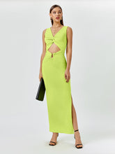 Twist Front Maxi Dress
