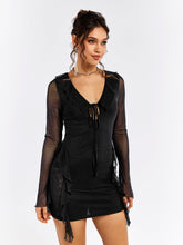 Sheer Elegance Bodycon Dress