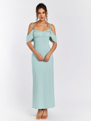 Cold Shoulder Maxi Dress