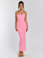 Lace-Trimmed Maxi Dress
