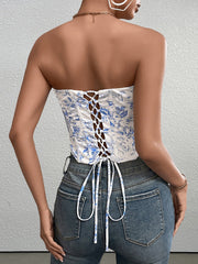 Fashion Print Tube Top