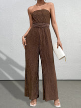 Vintage-inspired Bandeau Jumpsuit