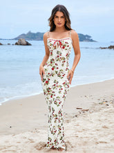 Resort Beach Retro Vibe Floral Dress