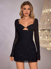 Starry Night Sparkle Mini Dress