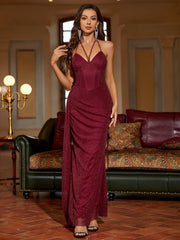 Glitter Evening Gown Dress