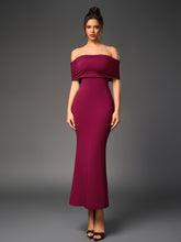 Sexy Slim Backless Ruched Strapless Solid Bodycon Maxi Dress
