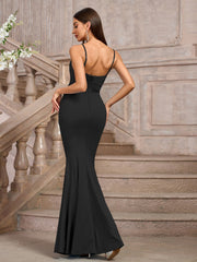 Ruched Corset Maxi Formal Dress