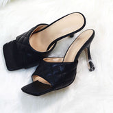 Women's Faux Leather Open-toe Sandals