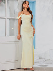 Ethereal Shoulder Ties Maxi Dress