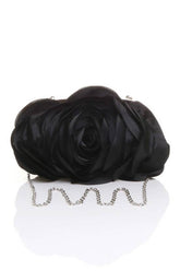 Flower Shaped Wedding Evening Clutch With Straps