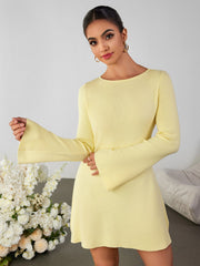 Slim Sexy Solid Color Dress