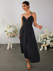 Suspender Sexy Midi Dress