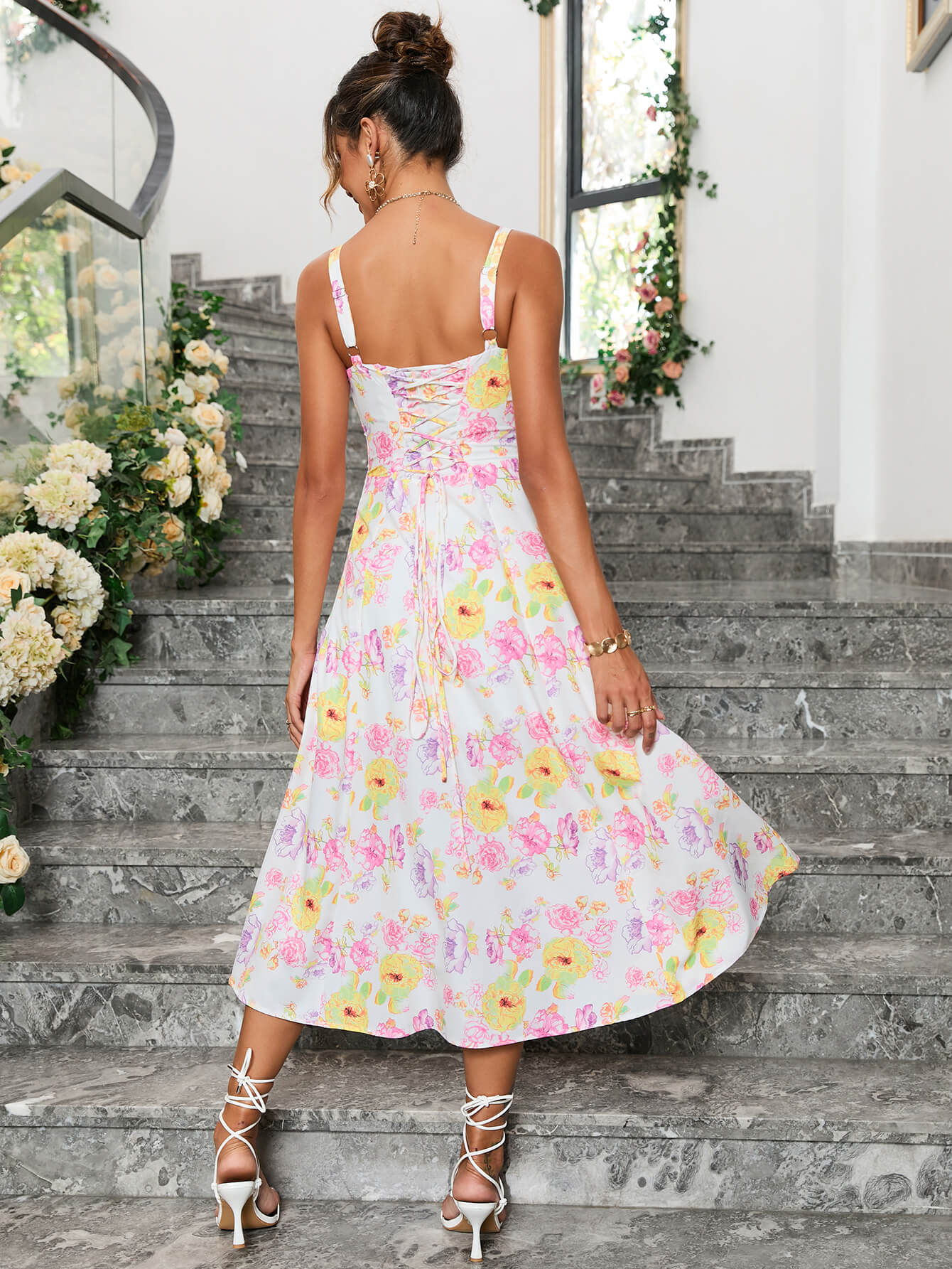 Floral Flowy Sun Dress