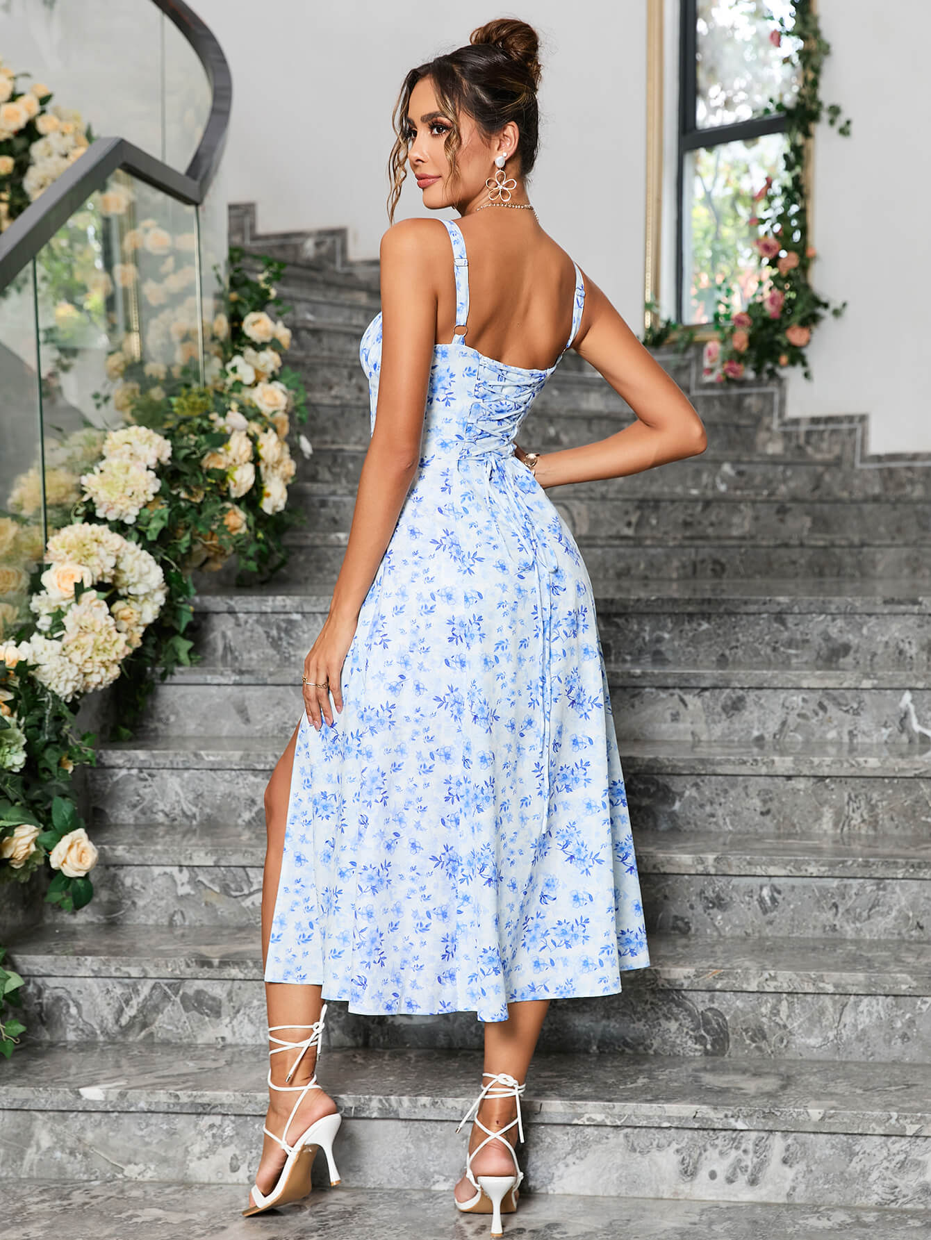 Floral Flowy Sun Dress