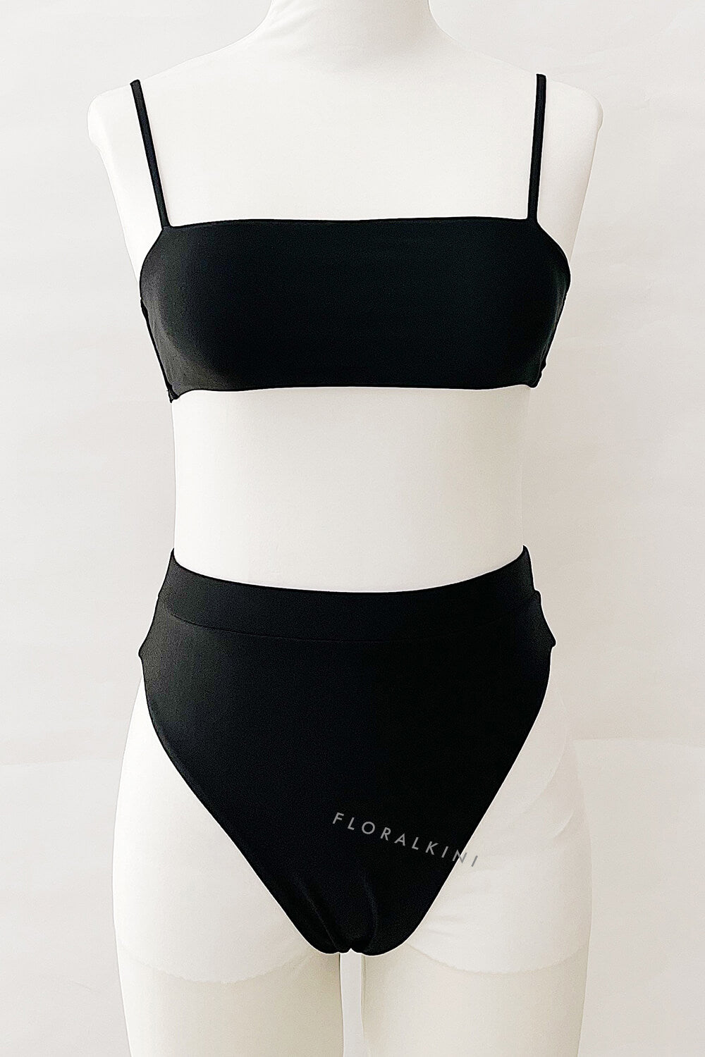 Black High Waist Bikini Bottom