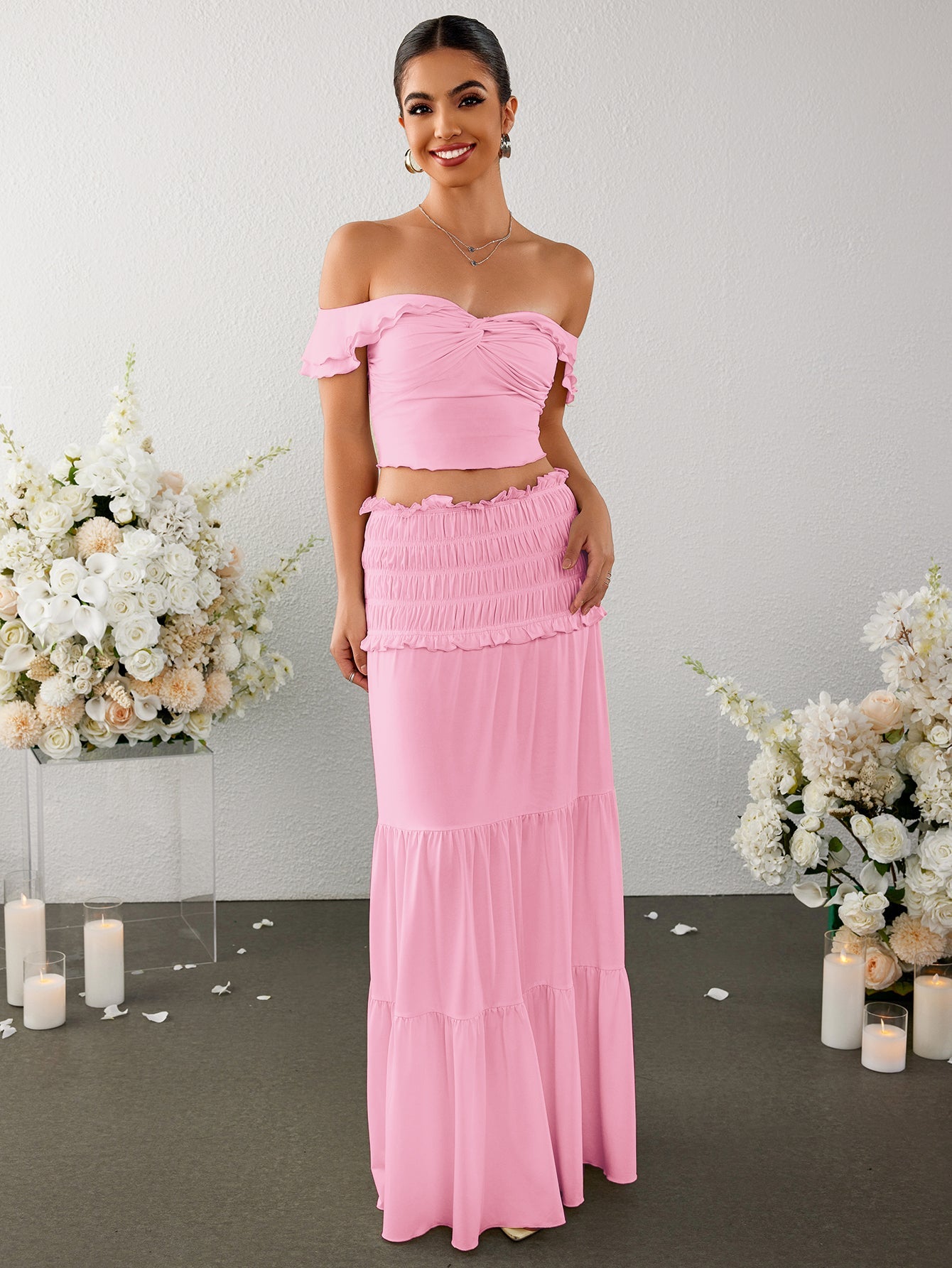 Tube Top & Temperament Skirt