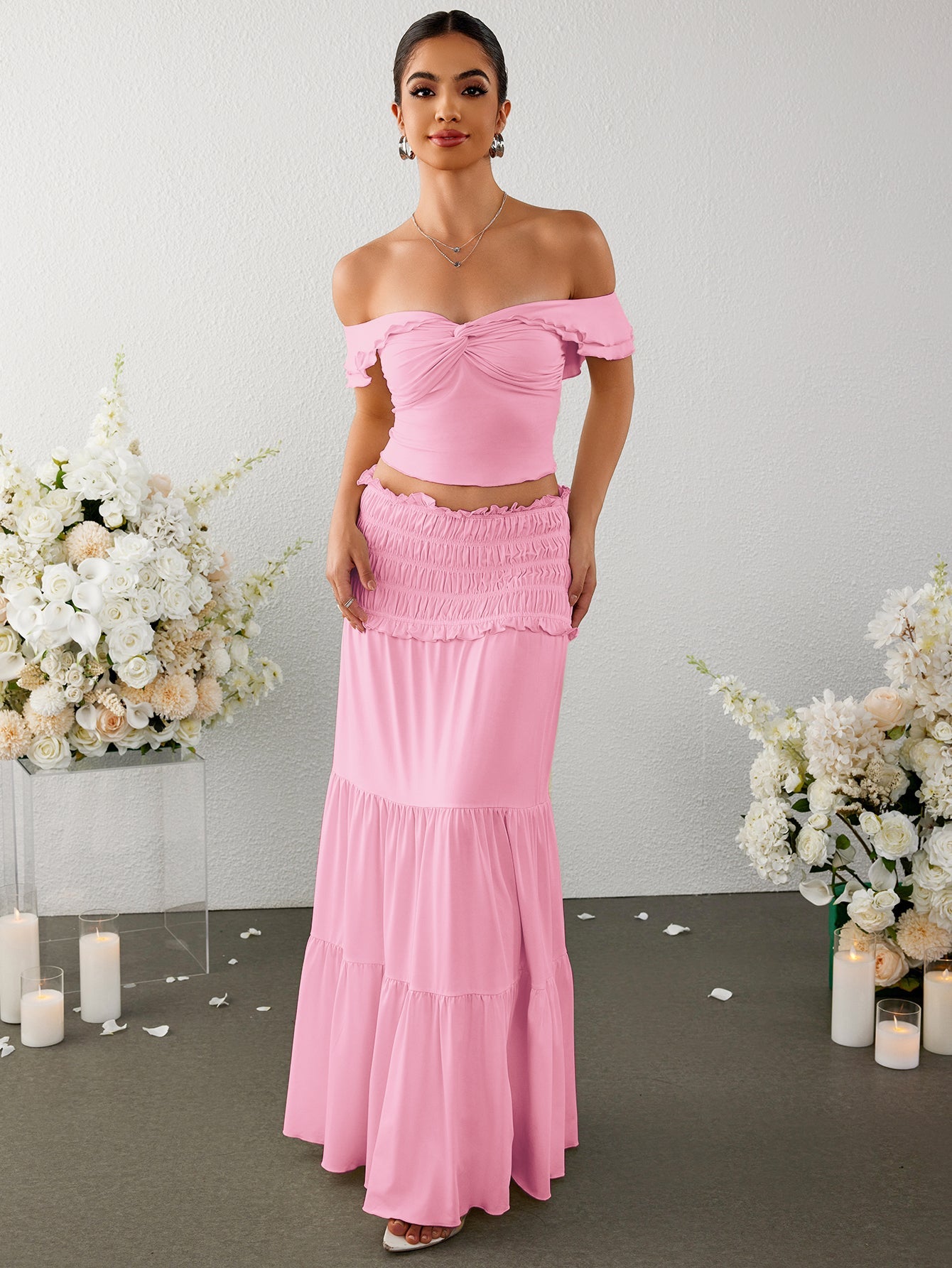Tube Top & Temperament Skirt