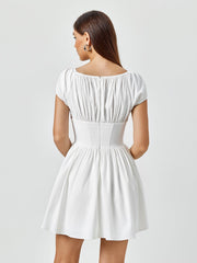 Scoop Neck Skater Dress