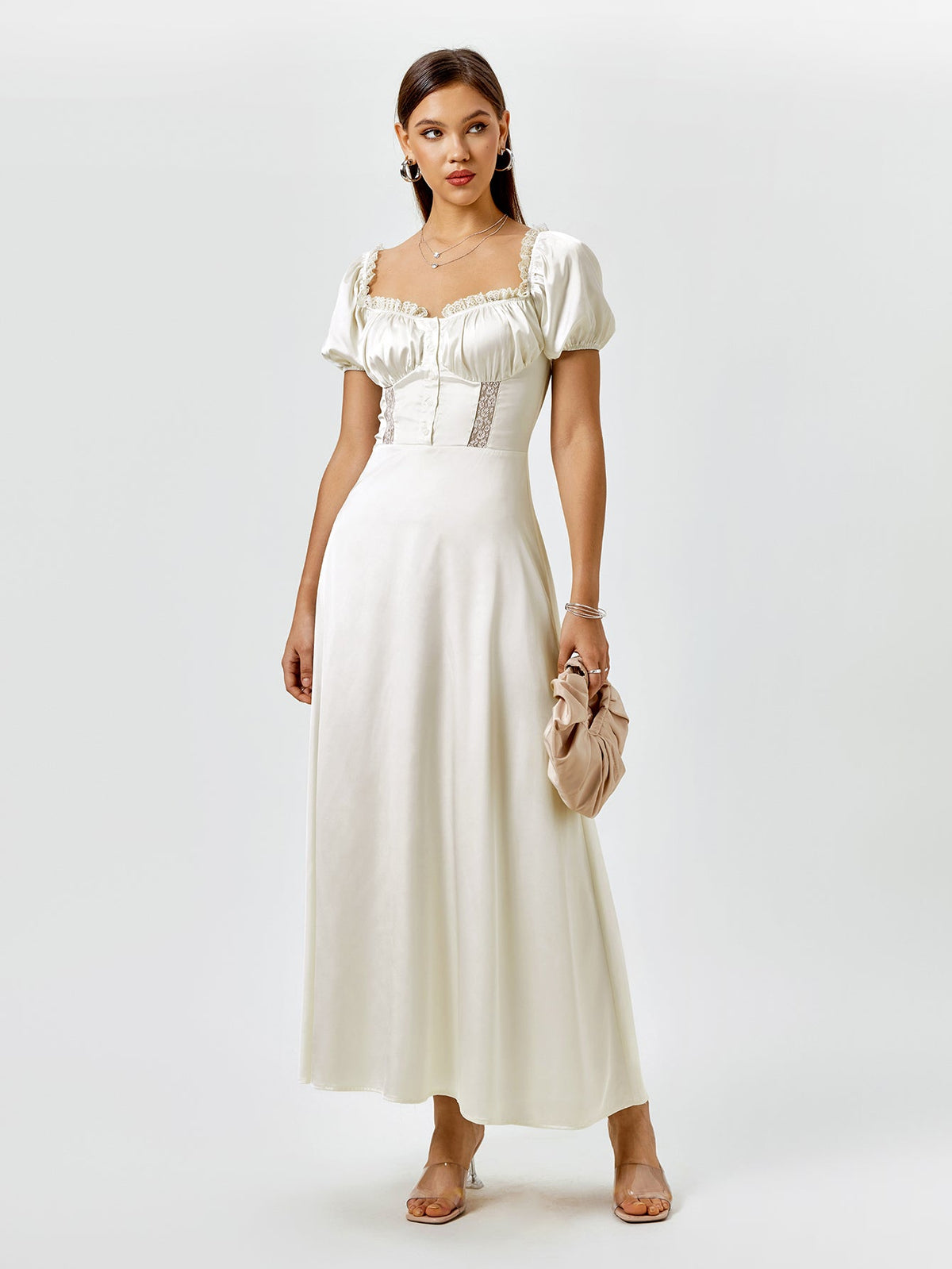 Regal Romance Midi Dress