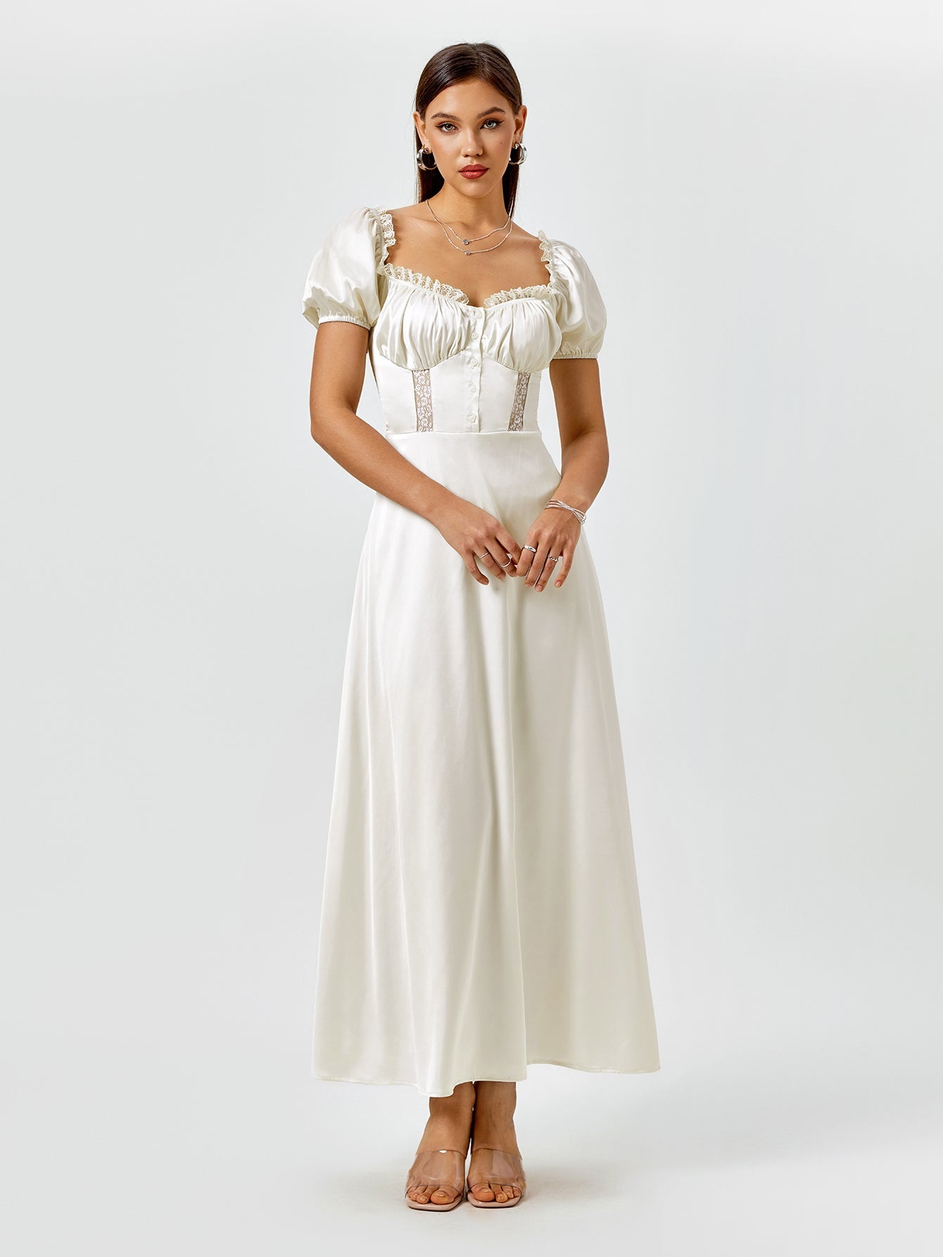 Regal Romance Midi Dress