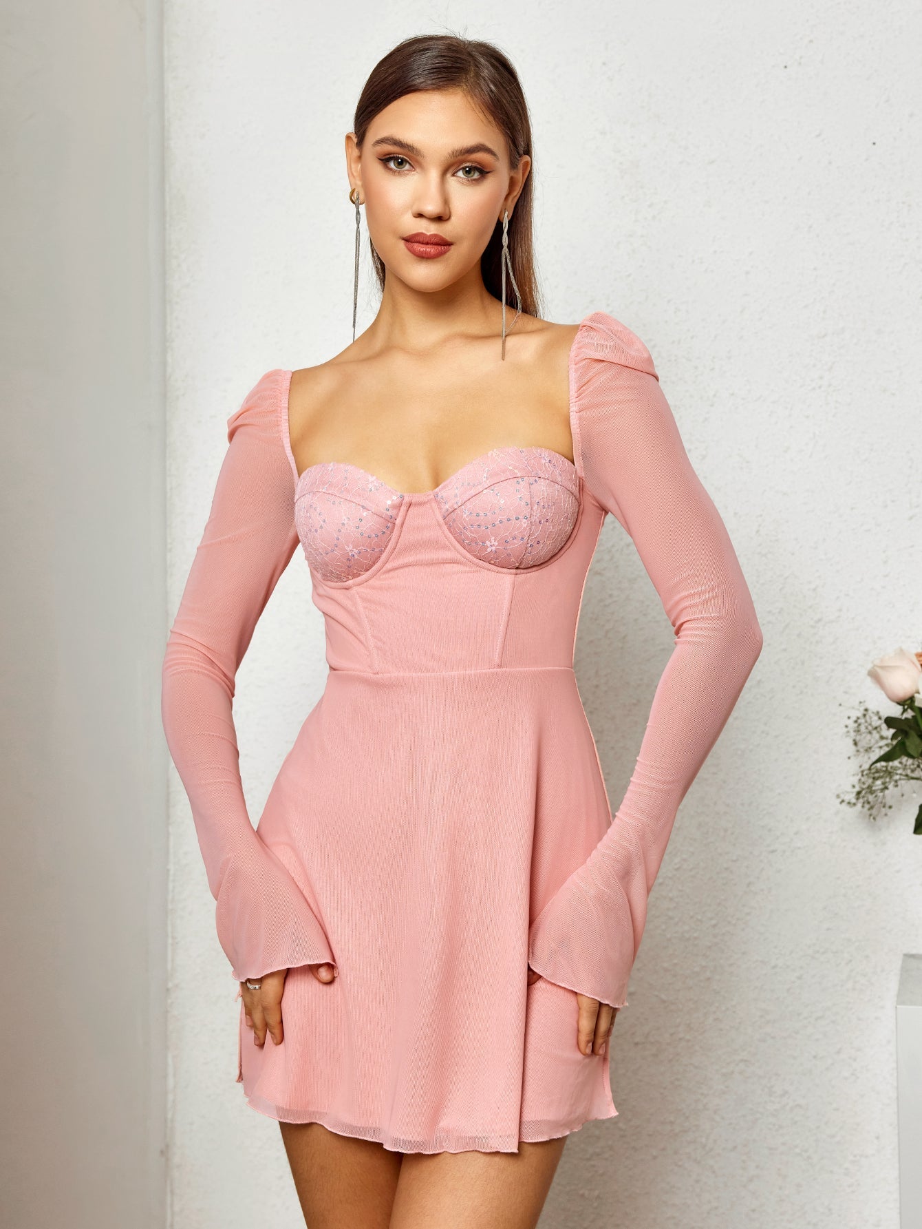 Enchantment Puff Sleeve Dress