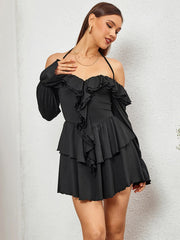 Ruffle Romance Mini Dress