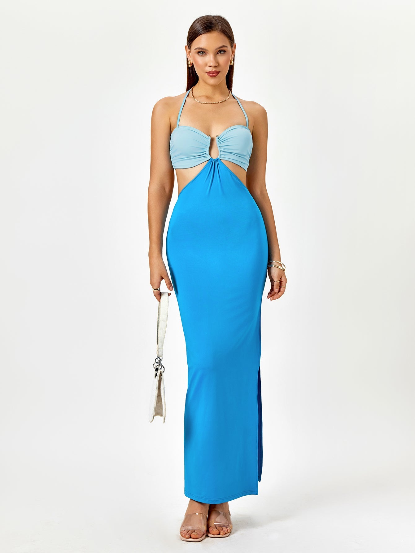 Cut-Out Maxi Dress