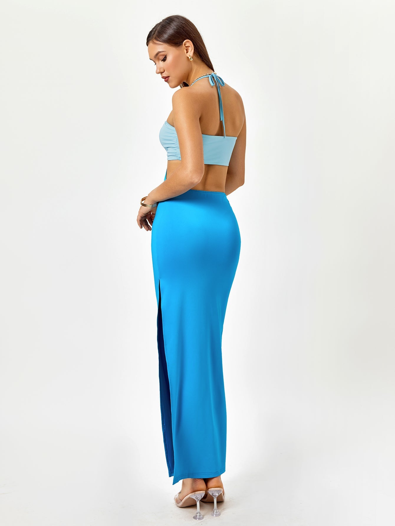 Cut-Out Maxi Dress