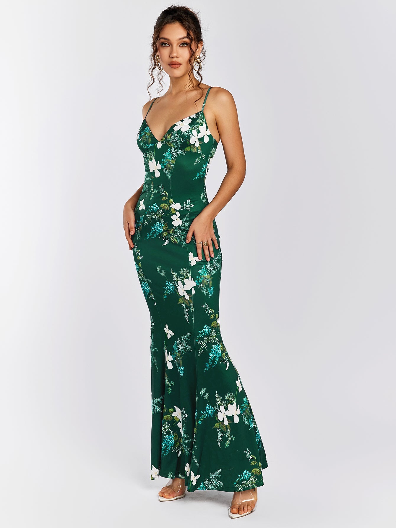 Fitted Maxi Dress