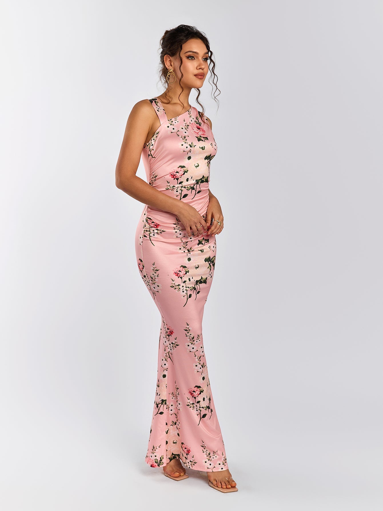 Blossom Mermaid Gown Dress