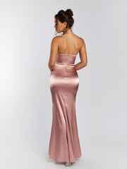 Radiance Satin Gown Dress