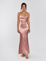 Radiance Satin Gown Dress