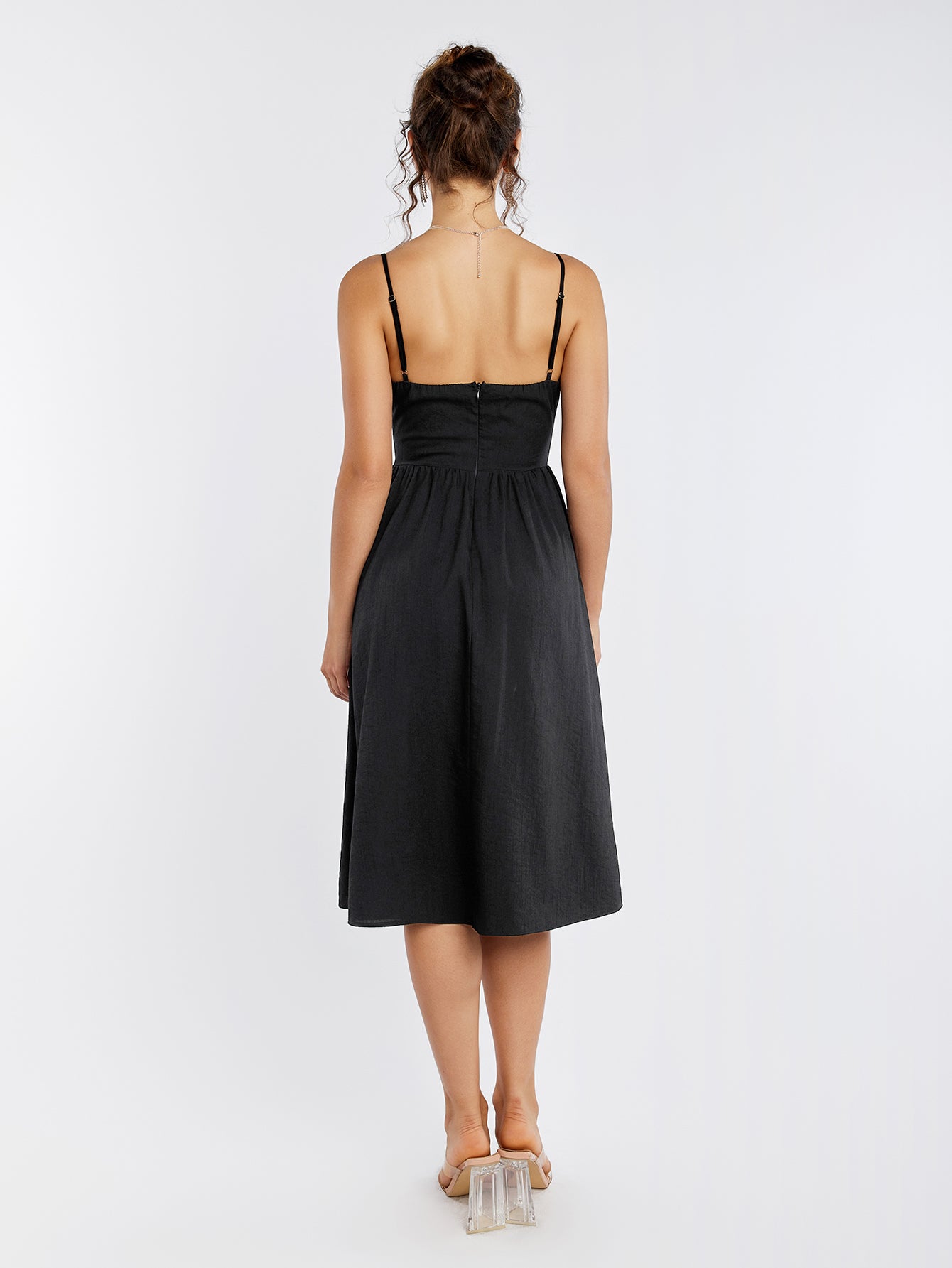 Keyhole Midi Dress