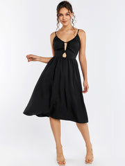 Keyhole Midi Dress