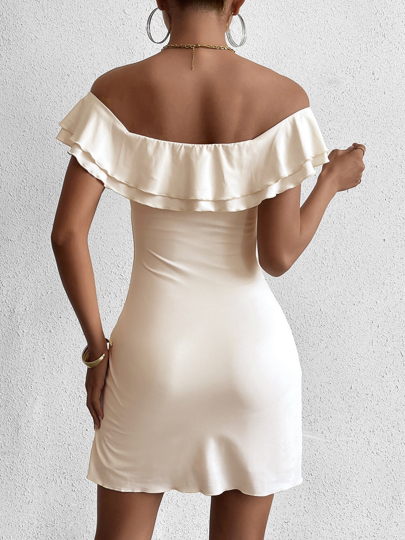Summer Sleeveless Sexy Solid Color Bodycon Dress