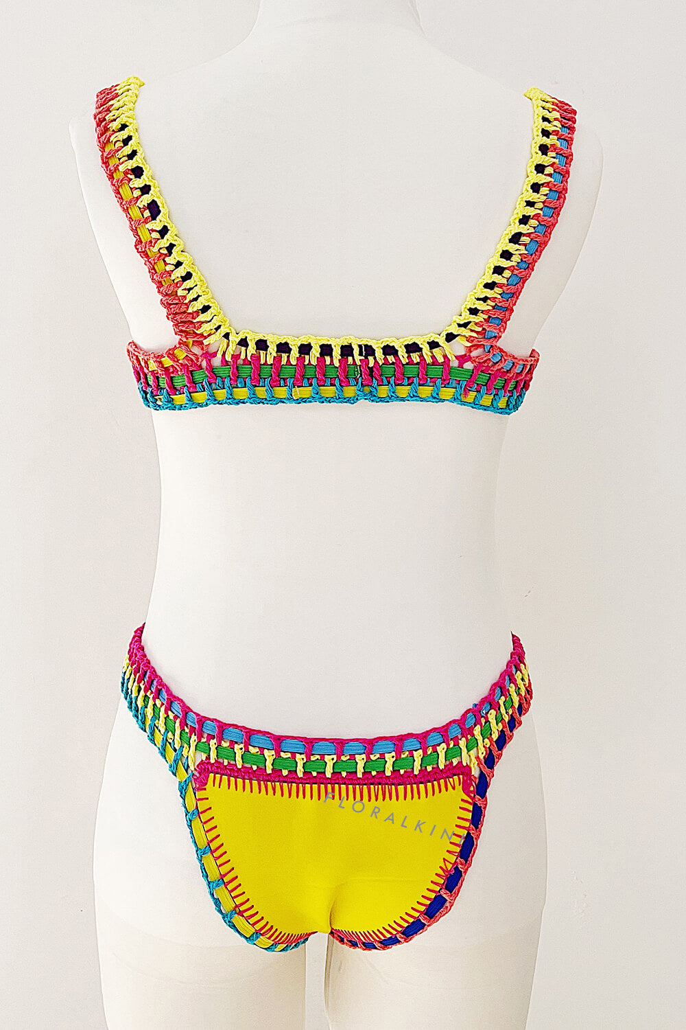 Handmade Crochet Reversible Triangle Bikini Bottoms