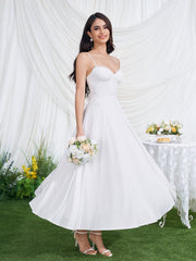 Crisscross Back Corset Lace Trim Cami Dress