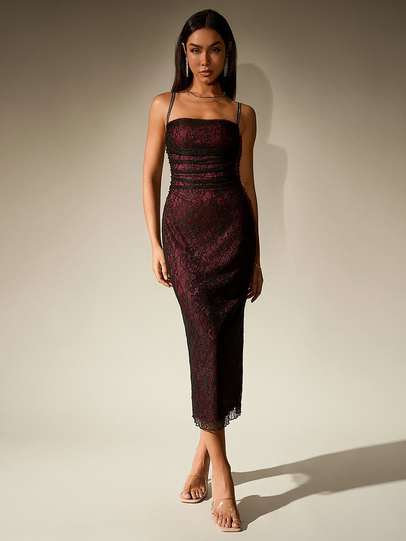 Sexy Lace Slip Bodycon Dress