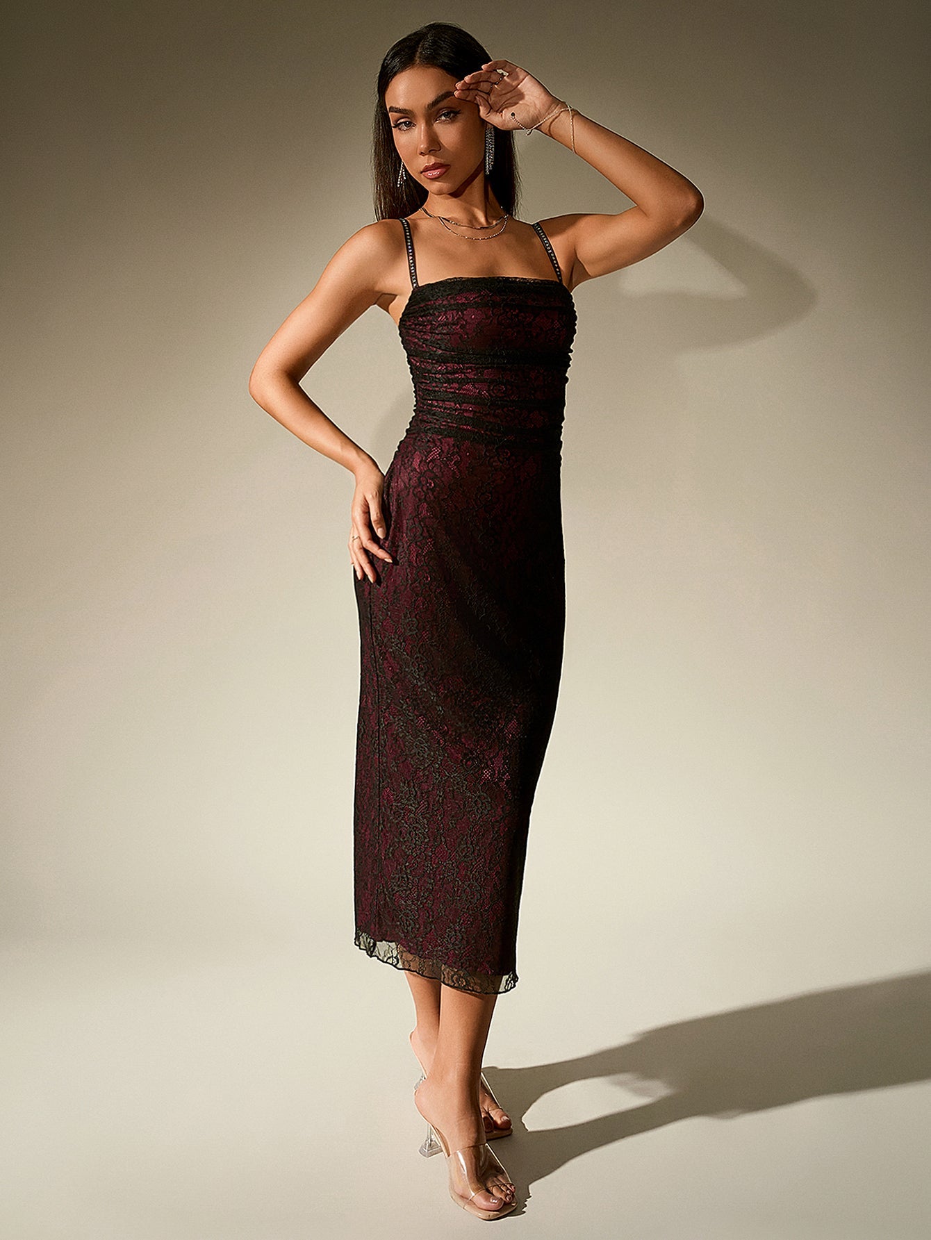 Sexy Lace Slip Bodycon Dress