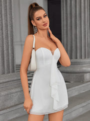 Mesh Tube Mini Dress