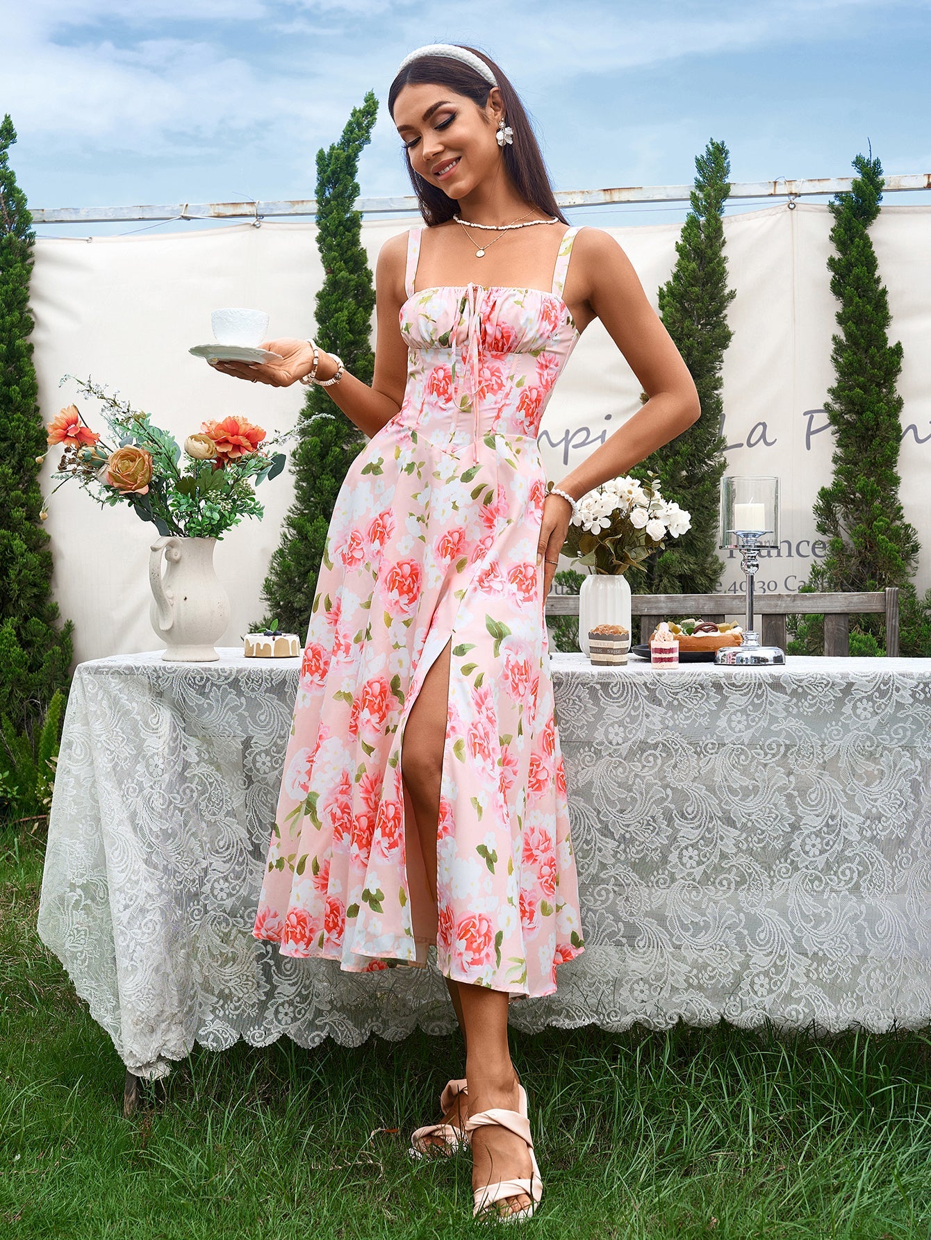 Floral Flowy Sun Dress