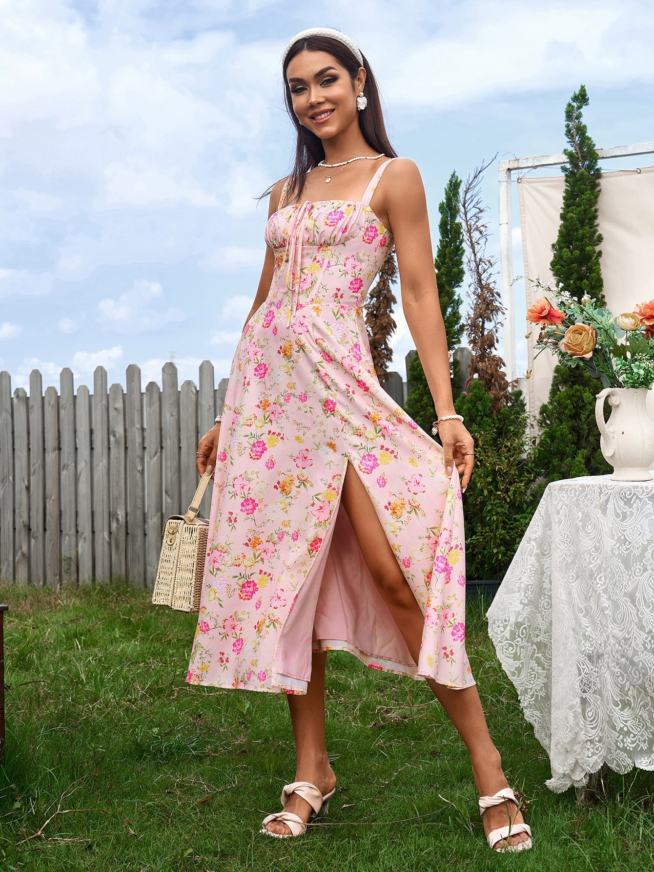 Floral Flowy Sun Dress