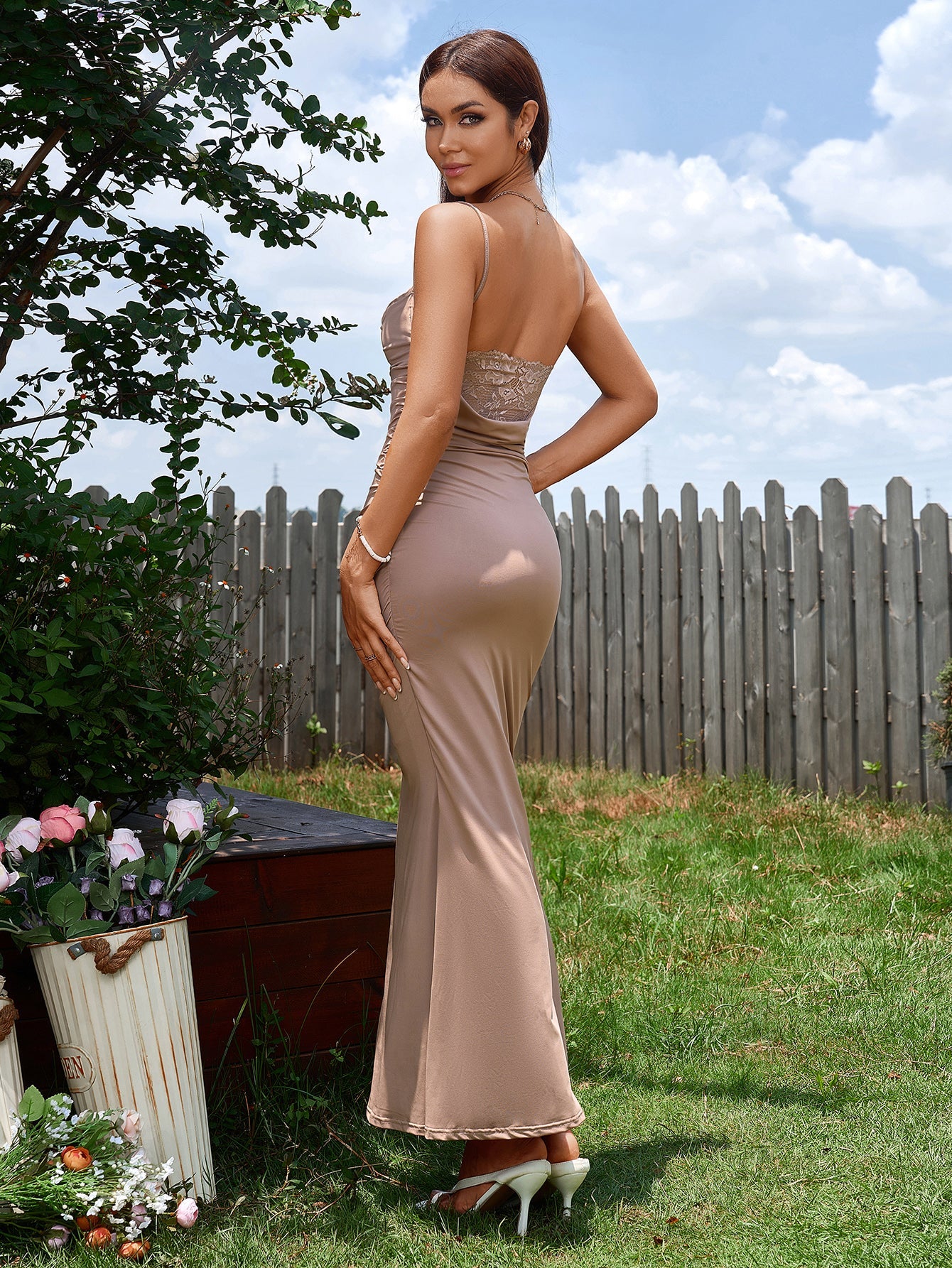 Mermaid Slip Gown Dress