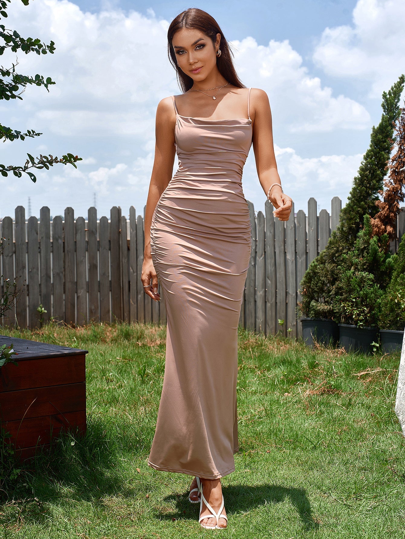 Mermaid Slip Gown Dress