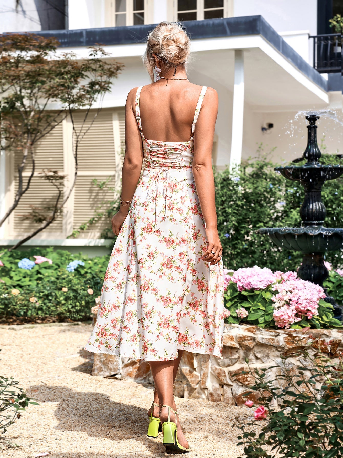 Floral Flowy Sun Dress