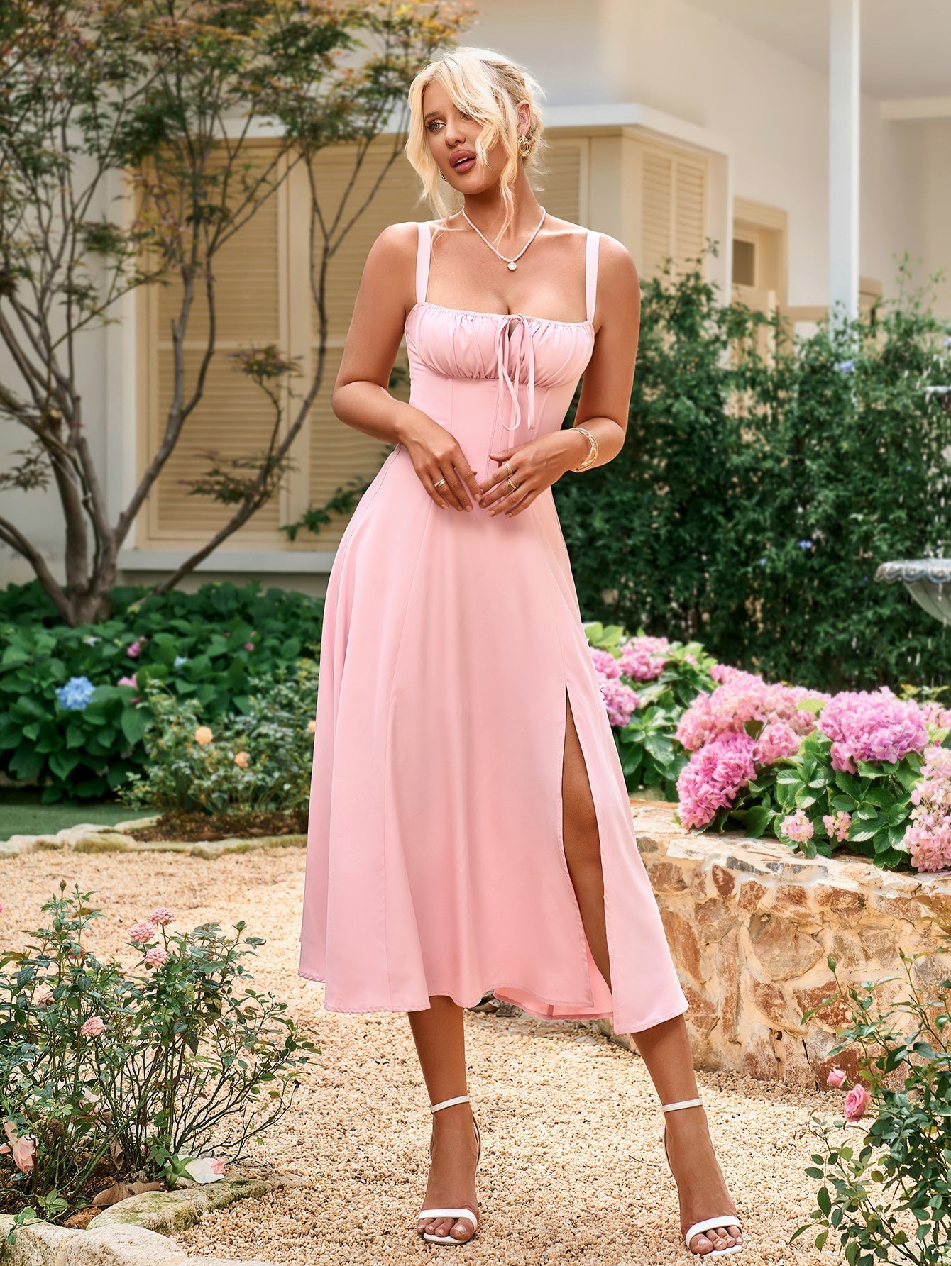 Flowy Corset Sun Dress